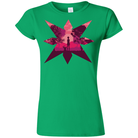 T-Shirts Irish Green / S Light Junior Slimmer-Fit T-Shirt