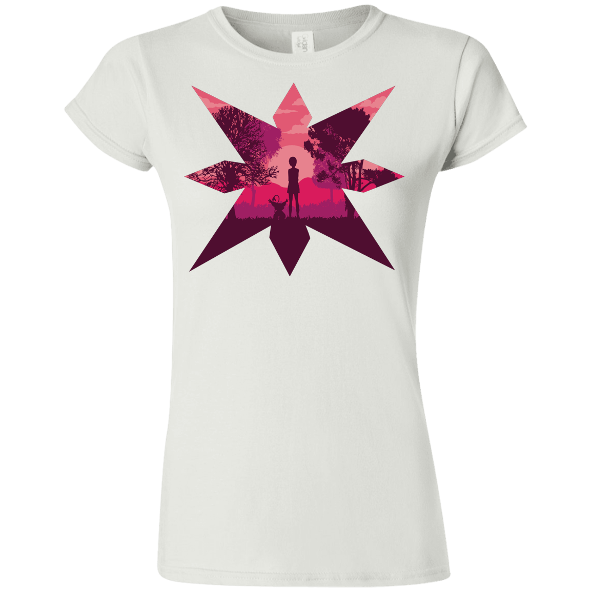 T-Shirts White / S Light Junior Slimmer-Fit T-Shirt