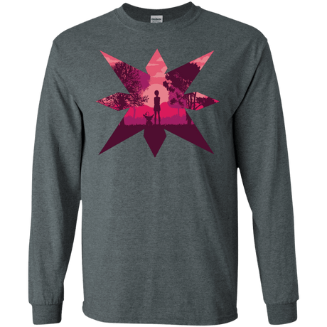 T-Shirts Dark Heather / S Light Men's Long Sleeve T-Shirt