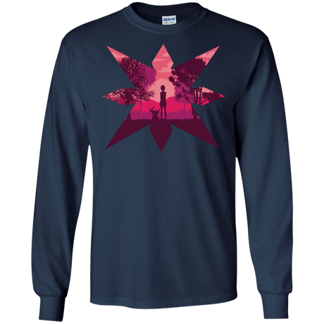 T-Shirts Navy / S Light Men's Long Sleeve T-Shirt