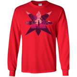 T-Shirts Red / S Light Men's Long Sleeve T-Shirt