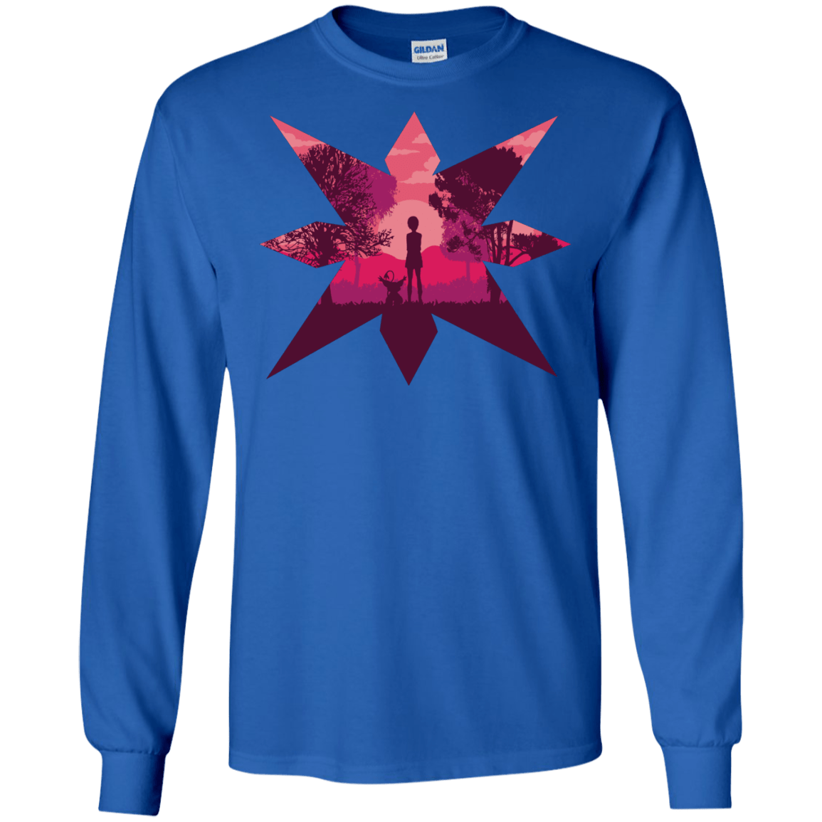 T-Shirts Royal / S Light Men's Long Sleeve T-Shirt