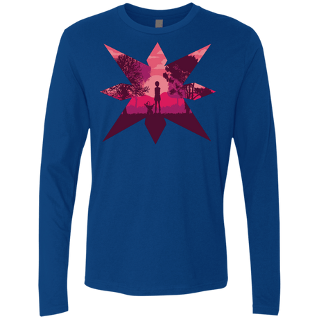 T-Shirts Royal / S Light Men's Premium Long Sleeve