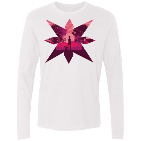 T-Shirts White / S Light Men's Premium Long Sleeve