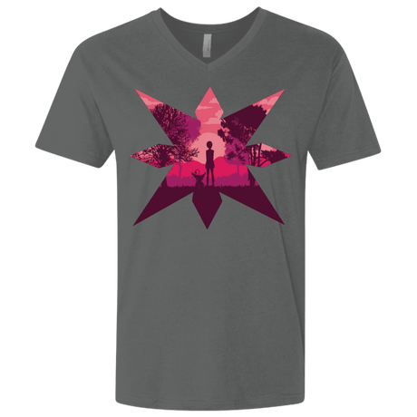 T-Shirts Heavy Metal / X-Small Light Men's Premium V-Neck