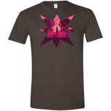 T-Shirts Dark Chocolate / S Light Men's Semi-Fitted Softstyle