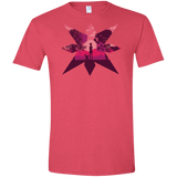 T-Shirts Heather Red / S Light Men's Semi-Fitted Softstyle