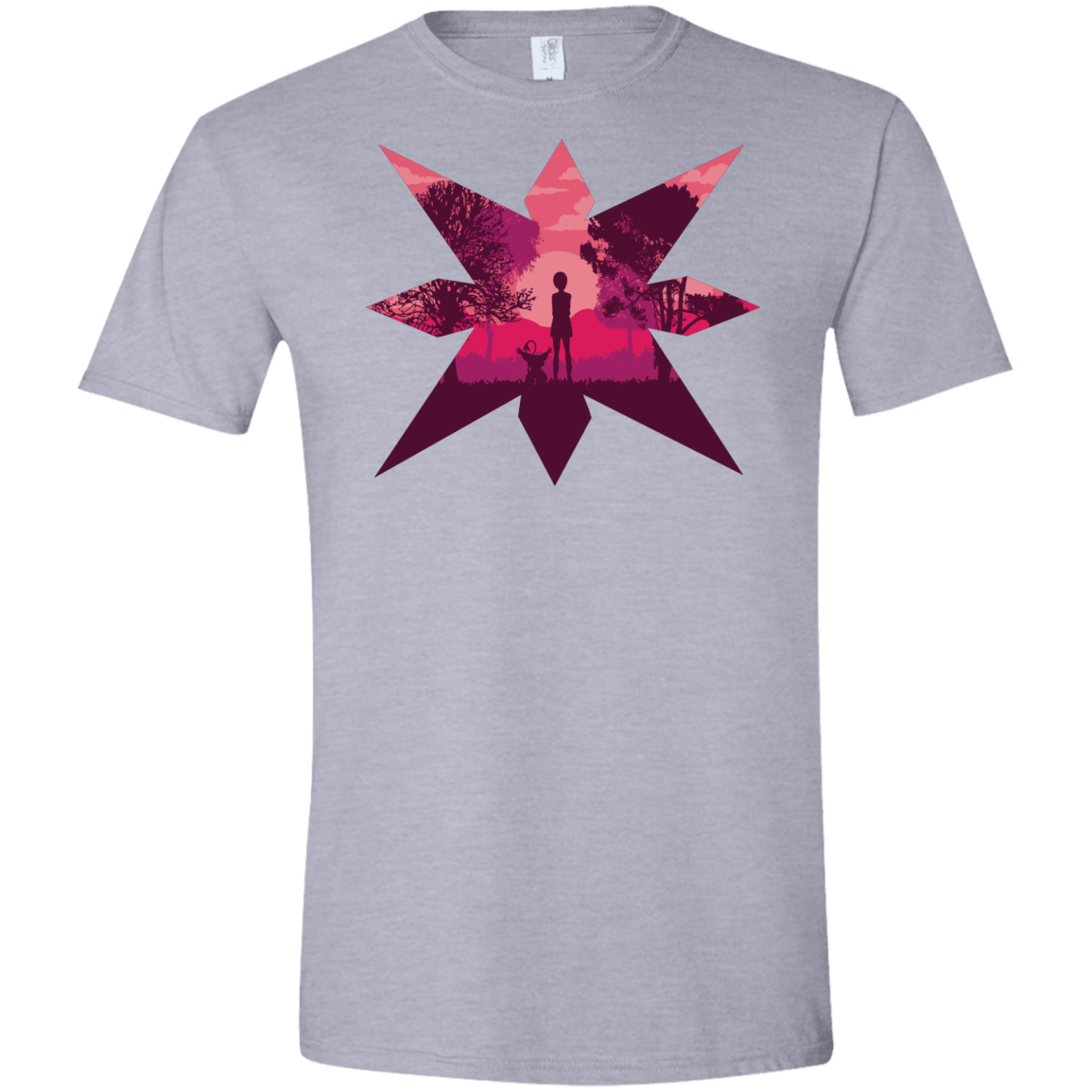 T-Shirts Sport Grey / X-Small Light Men's Semi-Fitted Softstyle