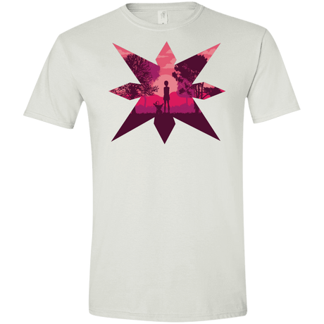 T-Shirts White / X-Small Light Men's Semi-Fitted Softstyle