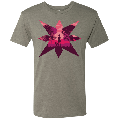 T-Shirts Venetian Grey / S Light Men's Triblend T-Shirt