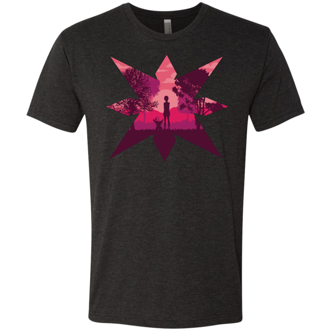 T-Shirts Vintage Black / S Light Men's Triblend T-Shirt