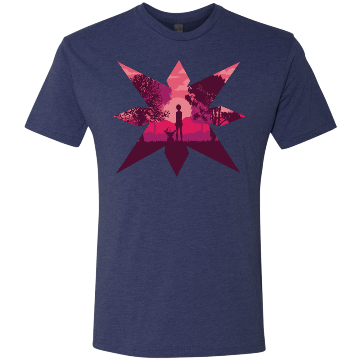 T-Shirts Vintage Navy / S Light Men's Triblend T-Shirt