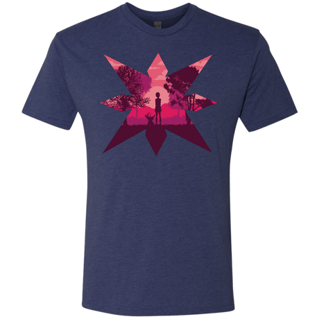 T-Shirts Vintage Navy / S Light Men's Triblend T-Shirt