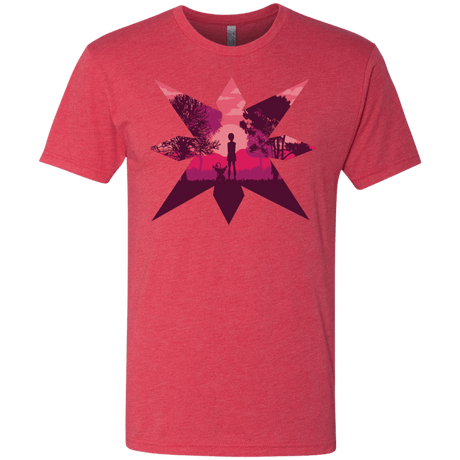 T-Shirts Vintage Red / S Light Men's Triblend T-Shirt