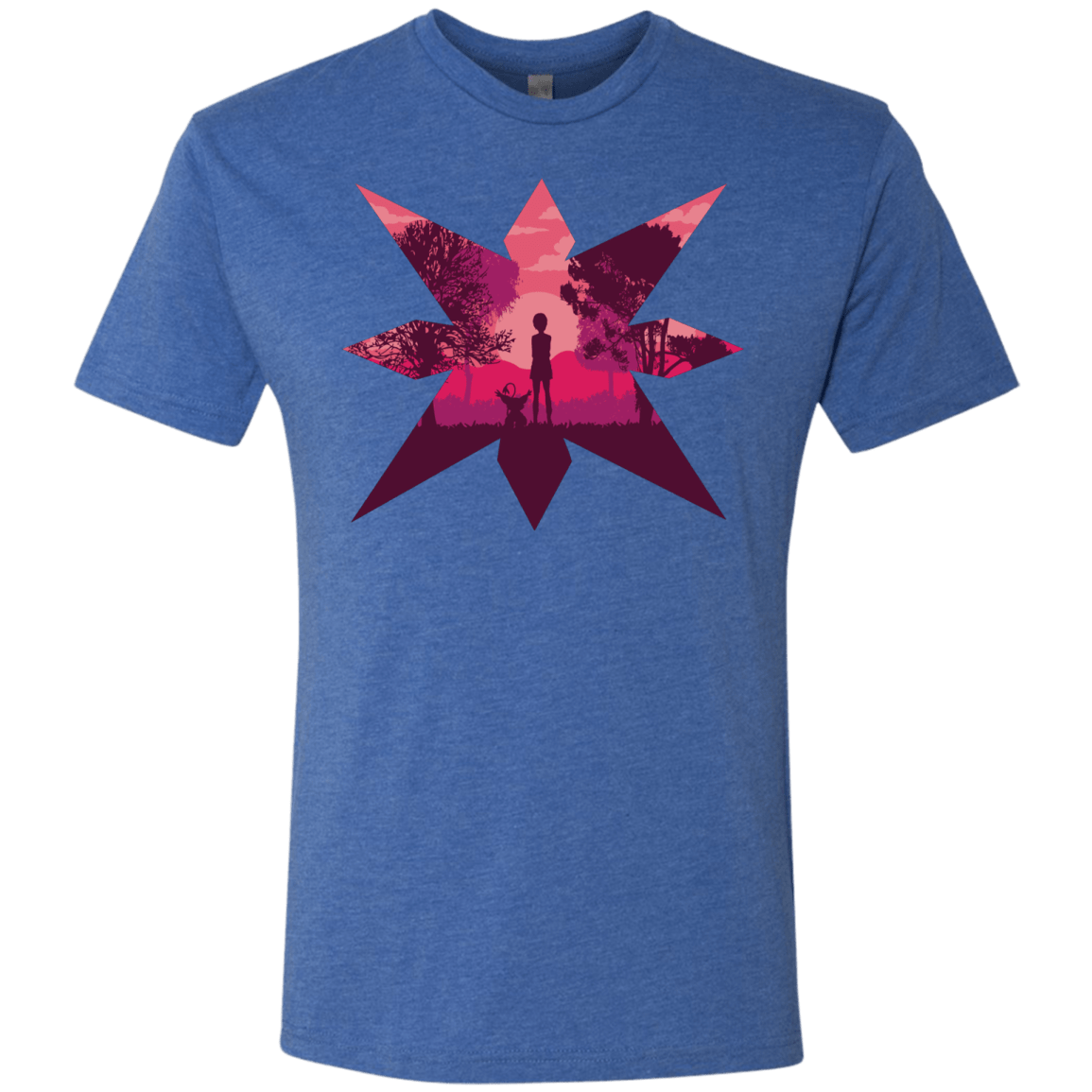 T-Shirts Vintage Royal / S Light Men's Triblend T-Shirt