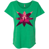 T-Shirts Envy / X-Small Light Triblend Dolman Sleeve