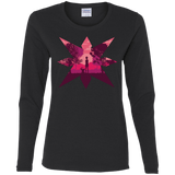 T-Shirts Black / S Light Women's Long Sleeve T-Shirt