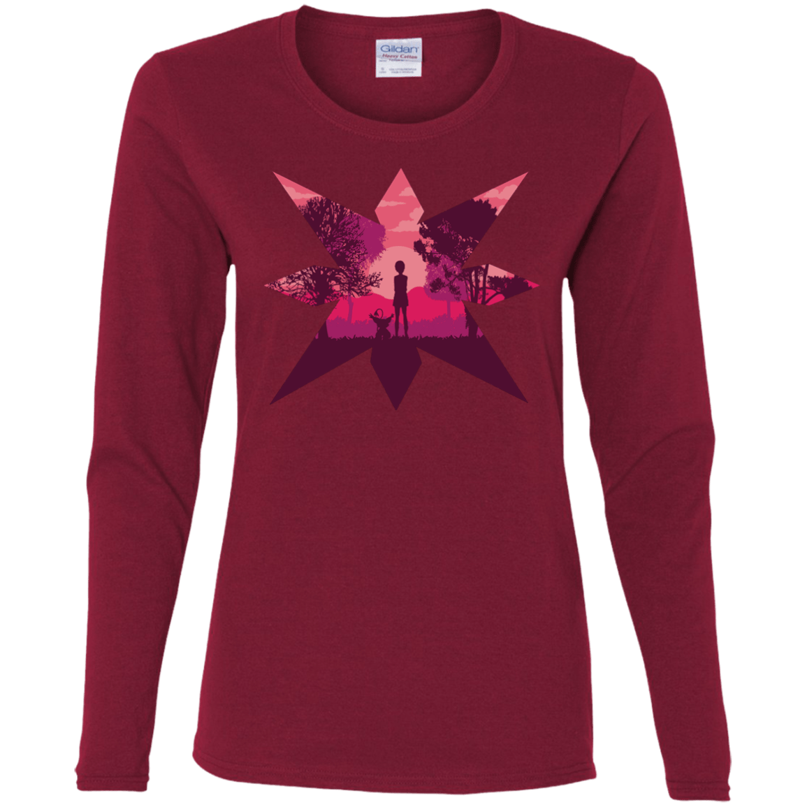 T-Shirts Cardinal / S Light Women's Long Sleeve T-Shirt