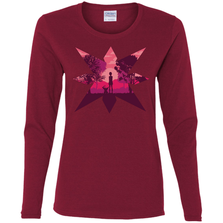 T-Shirts Cardinal / S Light Women's Long Sleeve T-Shirt