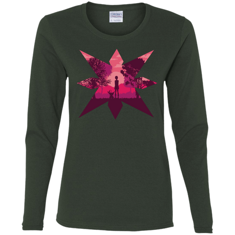 T-Shirts Forest / S Light Women's Long Sleeve T-Shirt