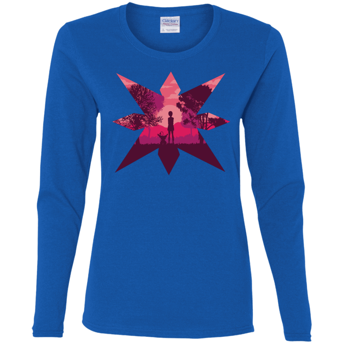 T-Shirts Royal / S Light Women's Long Sleeve T-Shirt