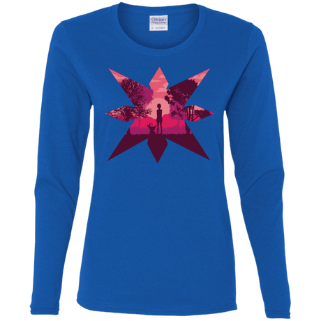 T-Shirts Royal / S Light Women's Long Sleeve T-Shirt