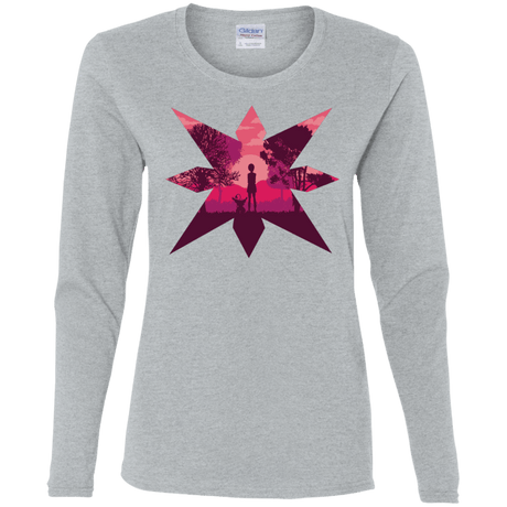 T-Shirts Sport Grey / S Light Women's Long Sleeve T-Shirt