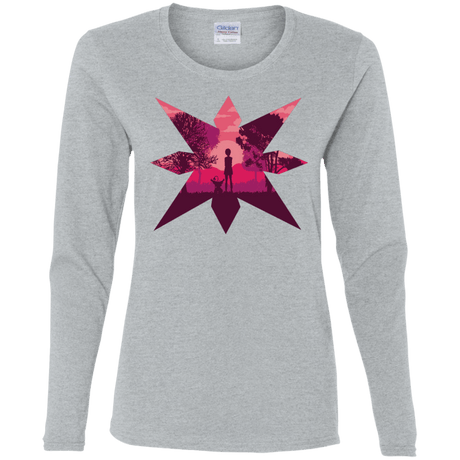T-Shirts Sport Grey / S Light Women's Long Sleeve T-Shirt