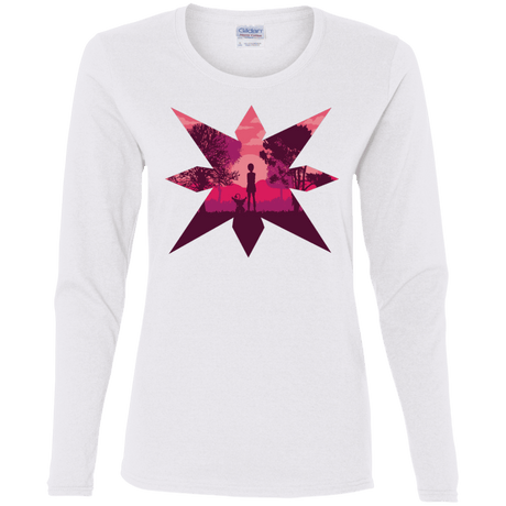 T-Shirts White / S Light Women's Long Sleeve T-Shirt
