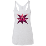 T-Shirts Heather White / X-Small Light Women's Triblend Racerback Tank