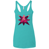 T-Shirts Tahiti Blue / X-Small Light Women's Triblend Racerback Tank