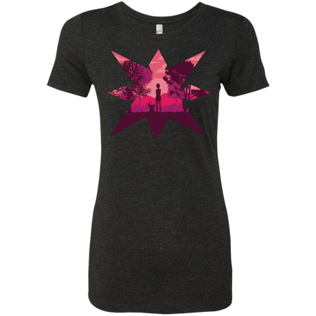 T-Shirts Vintage Black / S Light Women's Triblend T-Shirt