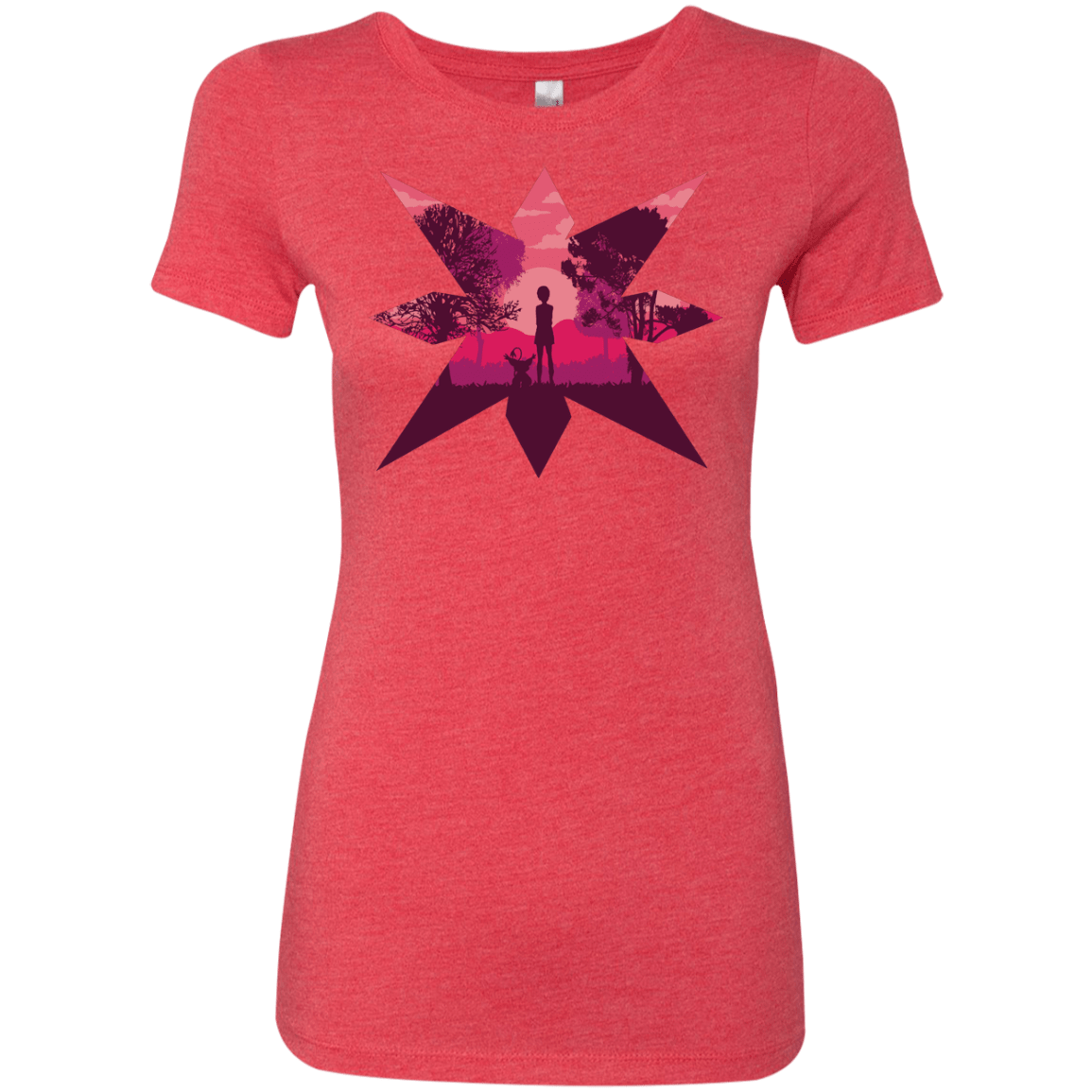 T-Shirts Vintage Red / S Light Women's Triblend T-Shirt
