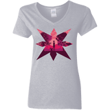 T-Shirts Sport Grey / S Light Women's V-Neck T-Shirt