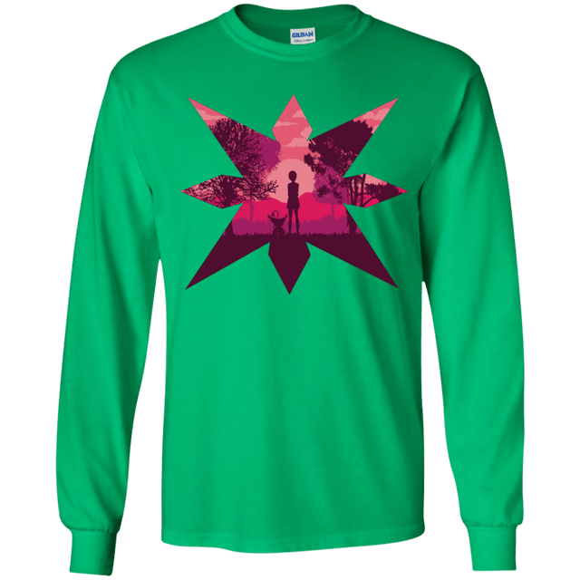 T-Shirts Irish Green / YS Light Youth Long Sleeve T-Shirt