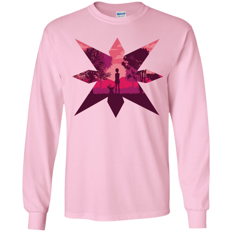 T-Shirts Light Pink / YS Light Youth Long Sleeve T-Shirt