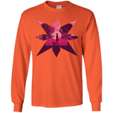 T-Shirts Orange / YS Light Youth Long Sleeve T-Shirt