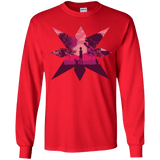 T-Shirts Red / YS Light Youth Long Sleeve T-Shirt