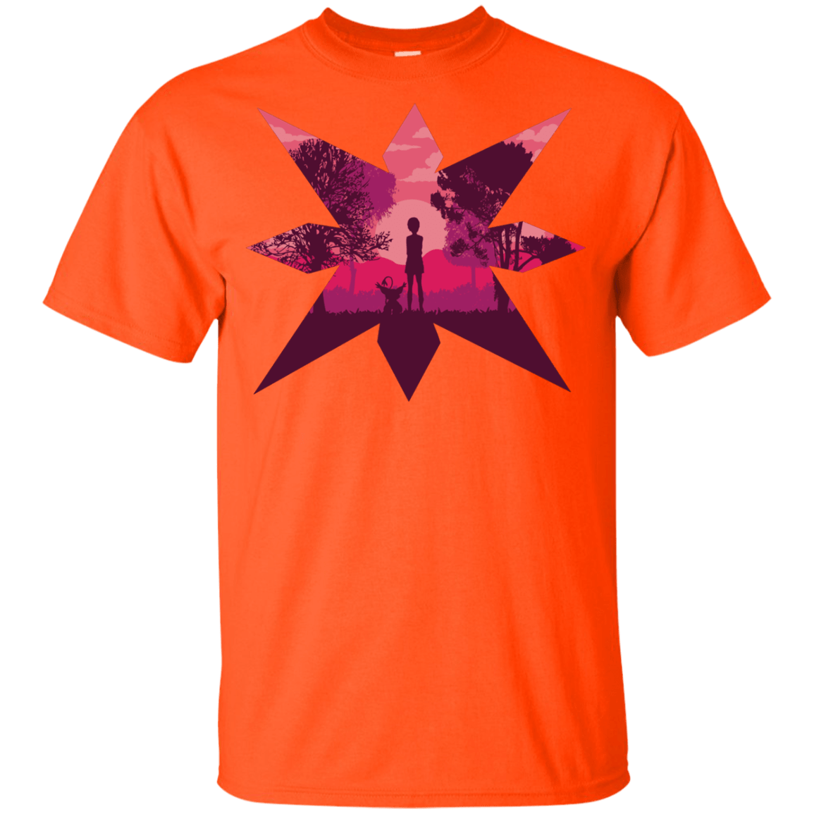 T-Shirts Orange / YXS Light Youth T-Shirt