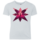 T-Shirts Heather White / YXS Light Youth Triblend T-Shirt