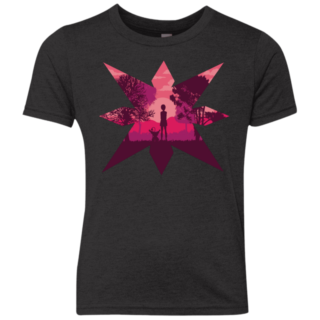 T-Shirts Vintage Black / YXS Light Youth Triblend T-Shirt