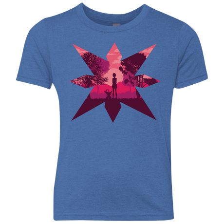 T-Shirts Vintage Royal / YXS Light Youth Triblend T-Shirt