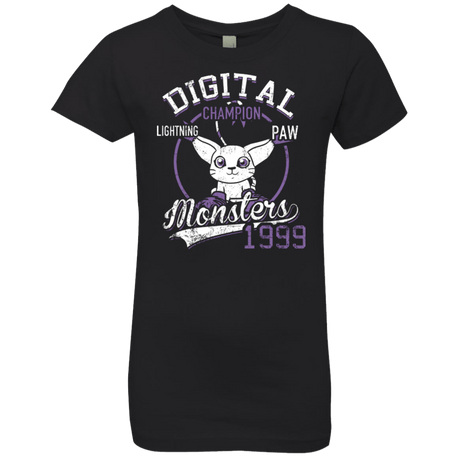 T-Shirts Black / YXS Lightning Paw Girls Premium T-Shirt