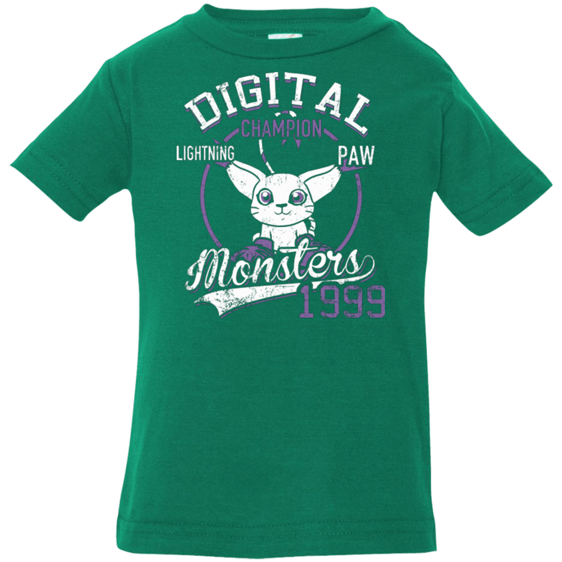 T-Shirts Kelly / 6 Months Lightning Paw Infant Premium T-Shirt