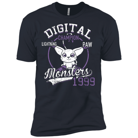 T-Shirts Indigo / X-Small Lightning Paw Men's Premium T-Shirt