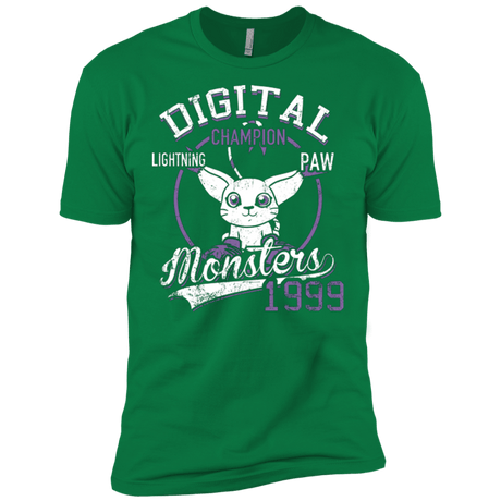 T-Shirts Kelly Green / X-Small Lightning Paw Men's Premium T-Shirt