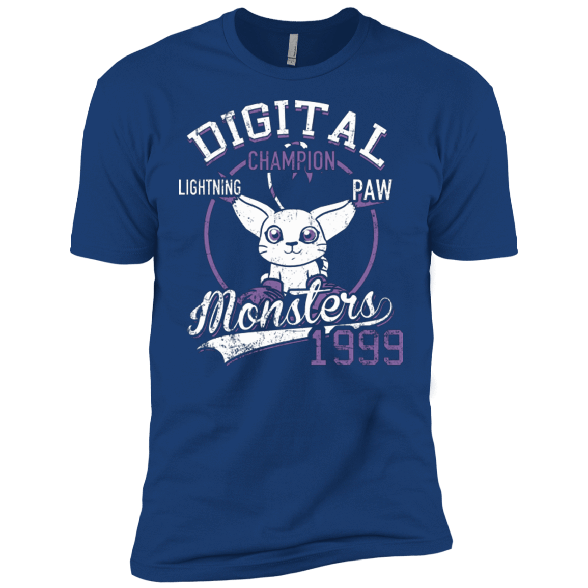 T-Shirts Royal / X-Small Lightning Paw Men's Premium T-Shirt