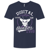 T-Shirts Midnight Navy / X-Small Lightning Paw Men's Premium V-Neck