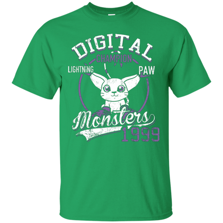 T-Shirts Irish Green / Small Lightning Paw T-Shirt