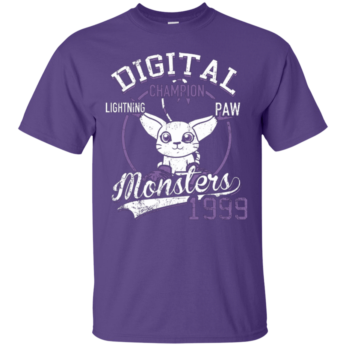 T-Shirts Purple / Small Lightning Paw T-Shirt